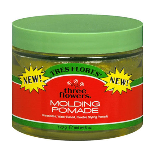 Tres Flores Three Flowers Molding Hair Pomade - 6 Oz